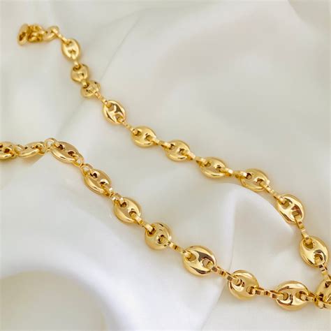 where can i buy a womans solid gold gucci chain|gucci gold chain necklaces.